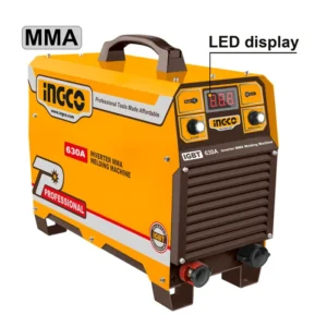 SOLDADORA INVERTER INGCO INDUSTRIAL MMA TRIFASICA 630A ING-MMA6308