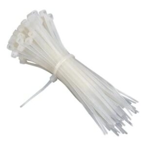 AMARRA PL?STICA BLANCA 7.5X500MM 100 UND