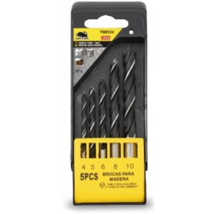BROCA PARA MADERA 5 PCS TORO NEGRO