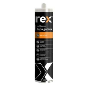 SILICONA TAPAGOTERA GRIS REX